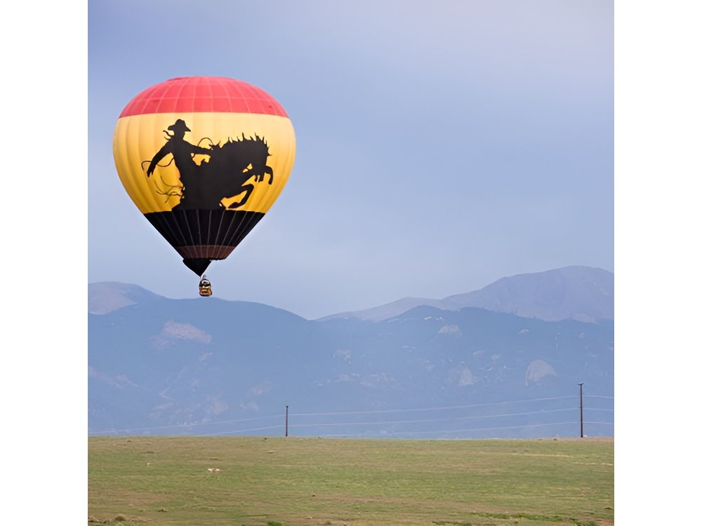 Breathtaking Colorado Springs Sunrise Hot Air Balloon Flight