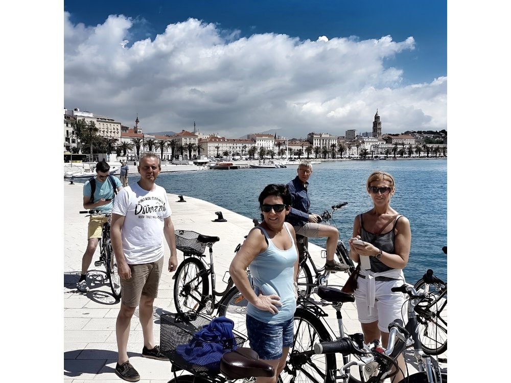 Ancient Split bike tour