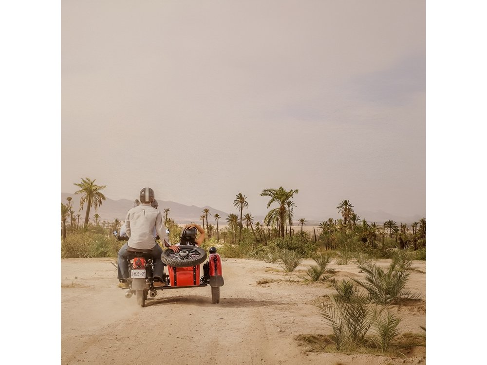 3h Private Sidecar Ride / Secrets of Marrakech