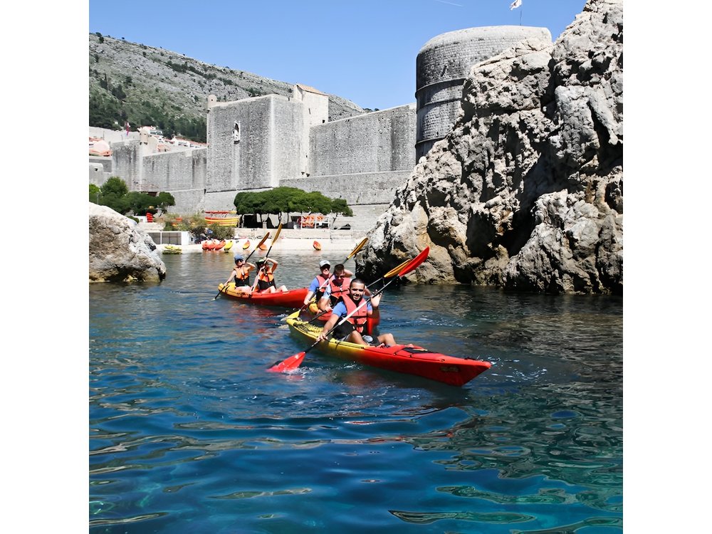 Dubrovnik: Sea Kayaking and Snorkeling