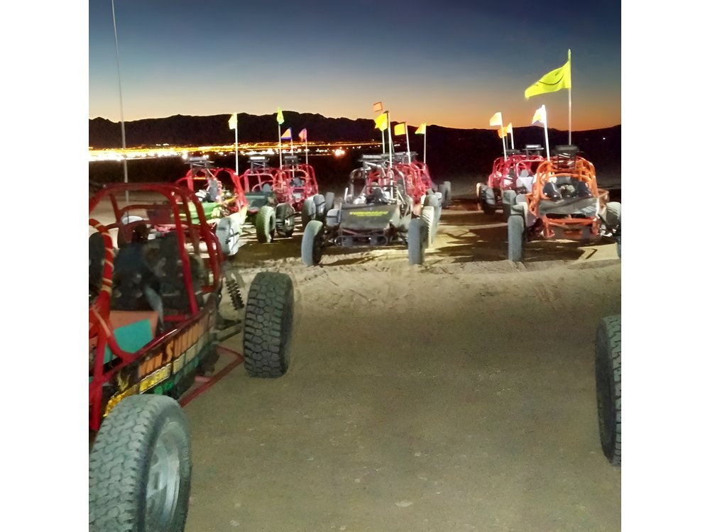 Extreme Dune Buggy Night Chase from Las Vegas