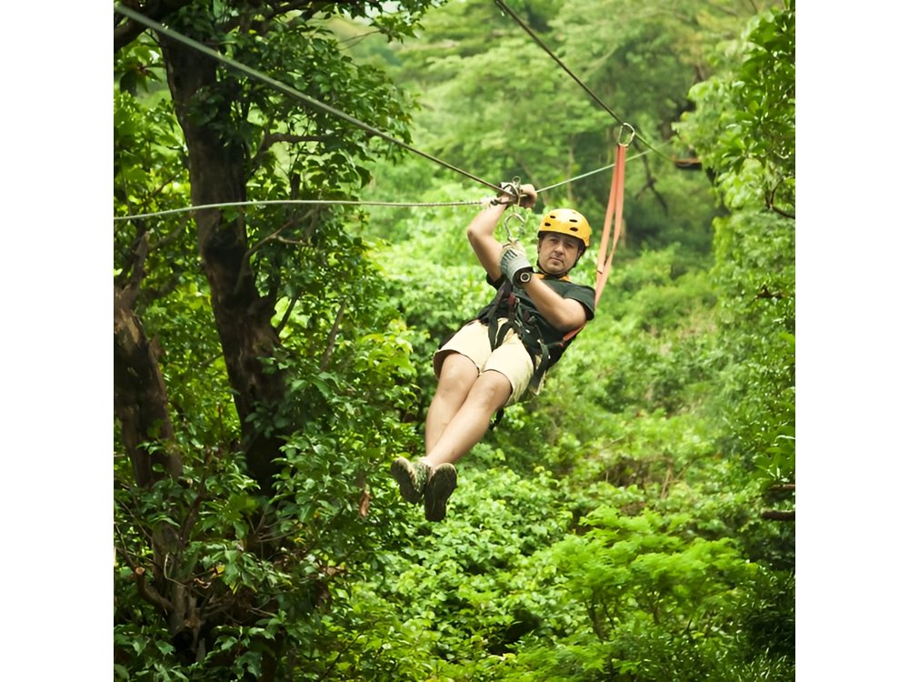 Antigua Zipline Canopy Adventure from St John’s