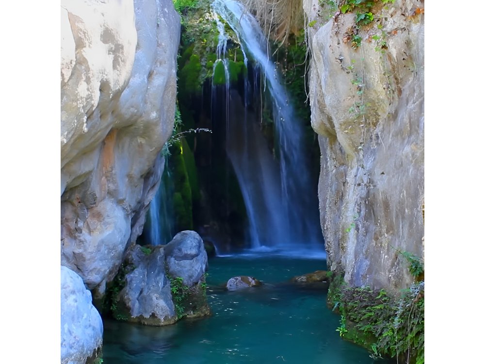 From Albir & Benidorm: Algar Waterfalls day trip