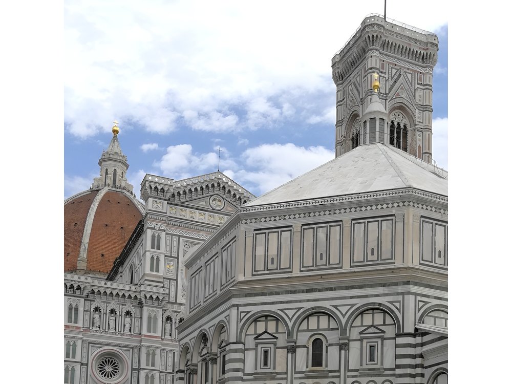 Florence Skyline from the Top of Brunelleschi's Dome