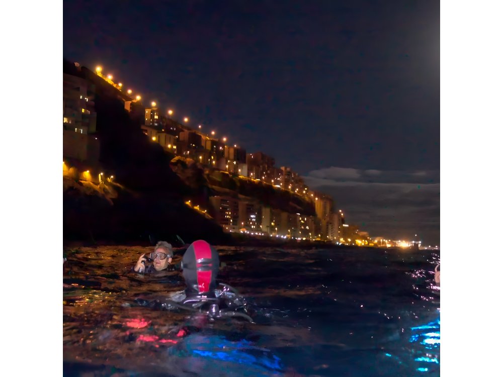 Scuba Night Dive on Tenerife
