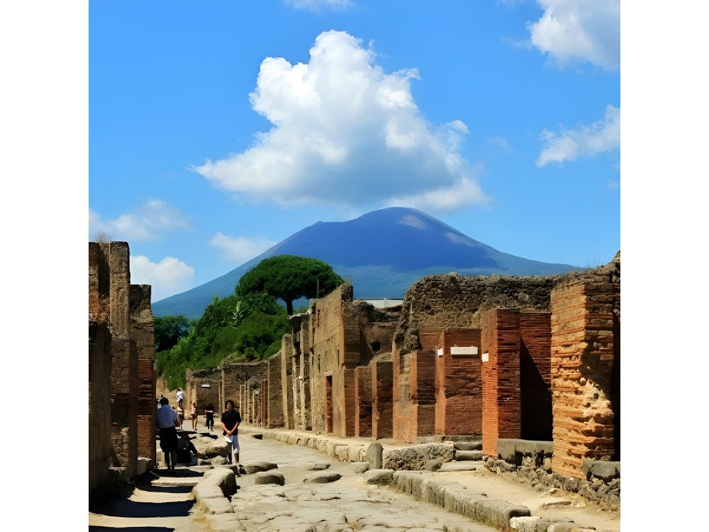 Pompeii and Vesuvius Day Trip from Naples with Skip The Line