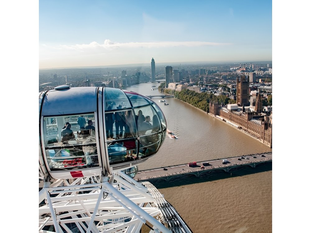 London Landmark Walking Tour & Ride The London Eye