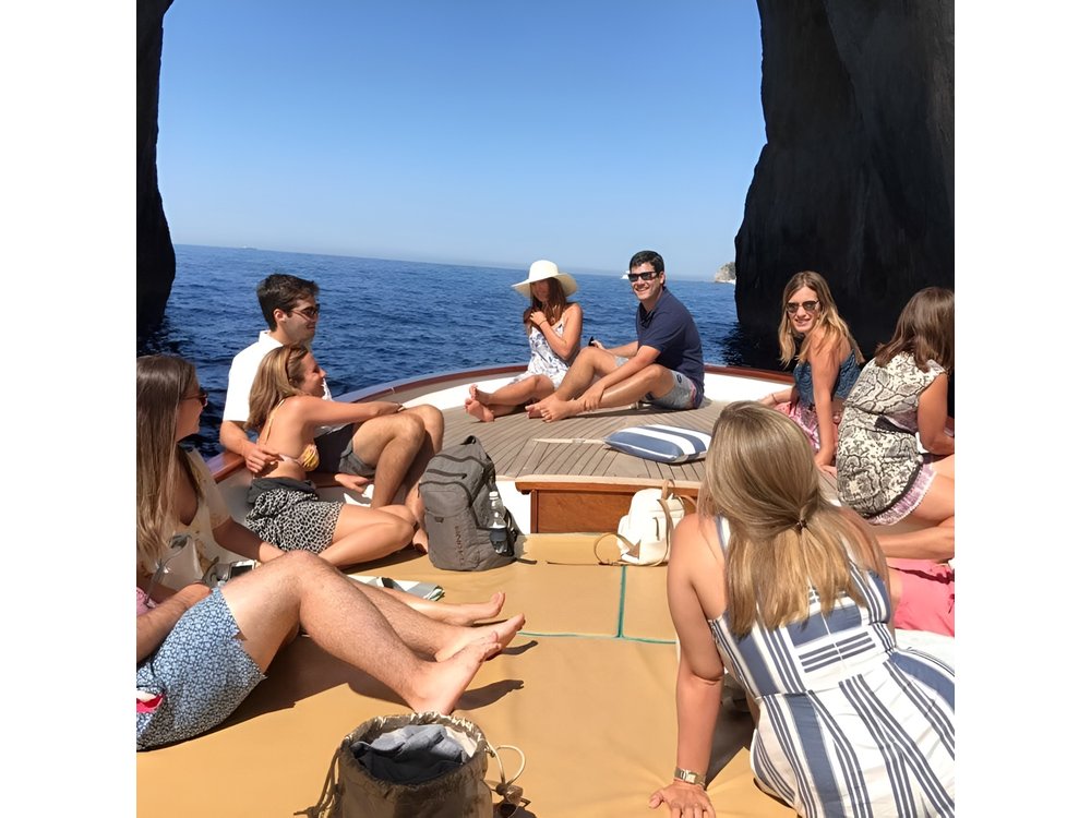 Capri Deluxe: First to Blue Grotto/Boat Ride Options from Naples