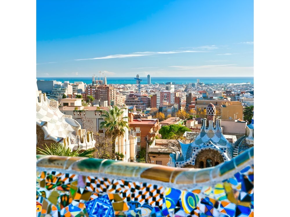 Barcelona in 1 Day: Sagrada Familia, Park Guell,Old Town & Pickup