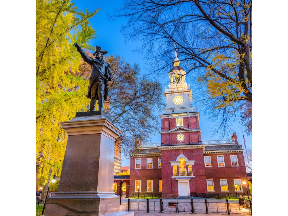 New York City Philadelphia and Amish Community Tour 1 Day