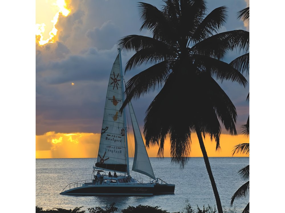 Sunset Catamaran and Snorkeling Cruise At Carlisle Bay