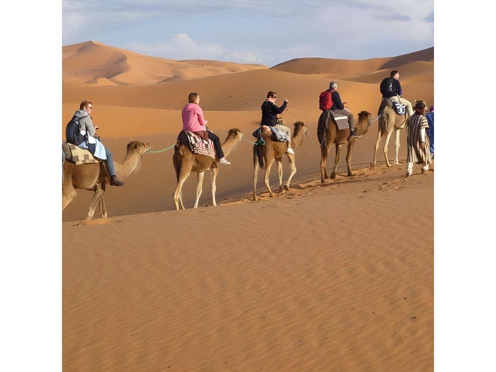 Private Desert Tour From Marrakech To Fes Via Desert Sahara
