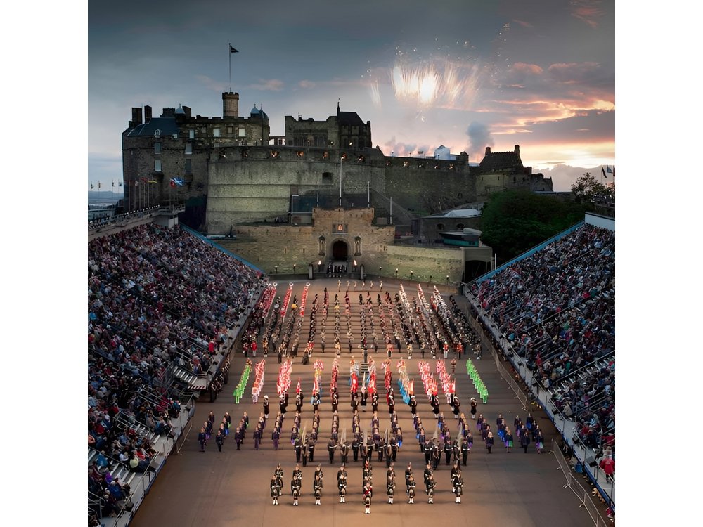 The Royal Military Tattoo Edinburgh City Tour Rosslyn Chapel and Dinner