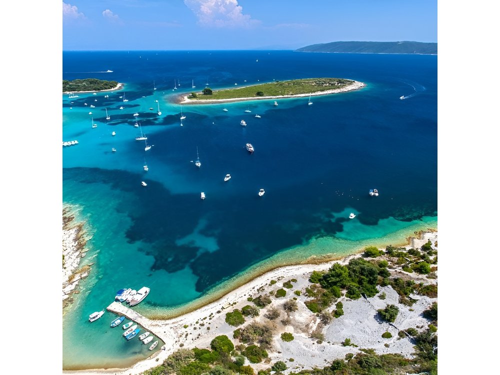 Private Blue Lagoon and 3 islands Tour from Trogir and Split