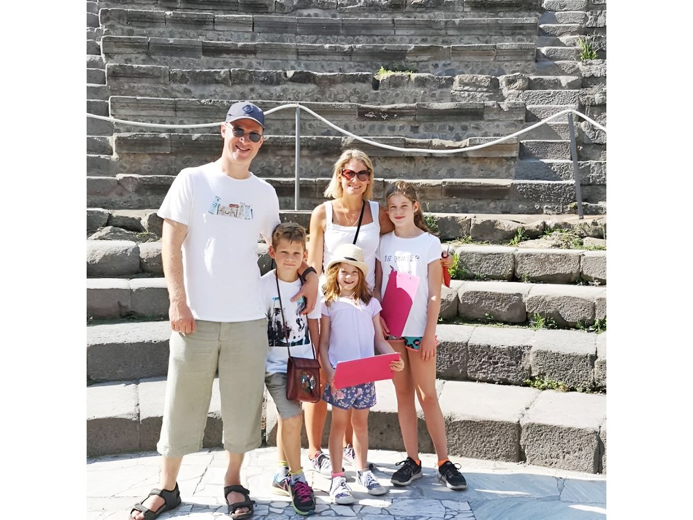 Rome to Pompeii Tour for Kids & Families w Hotel Pickup & Skip-the-Line Tickets