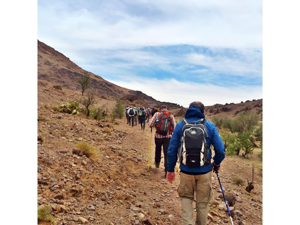 From Marrakech hiking day trip in Imlil Valley and kasbah Toubkal
