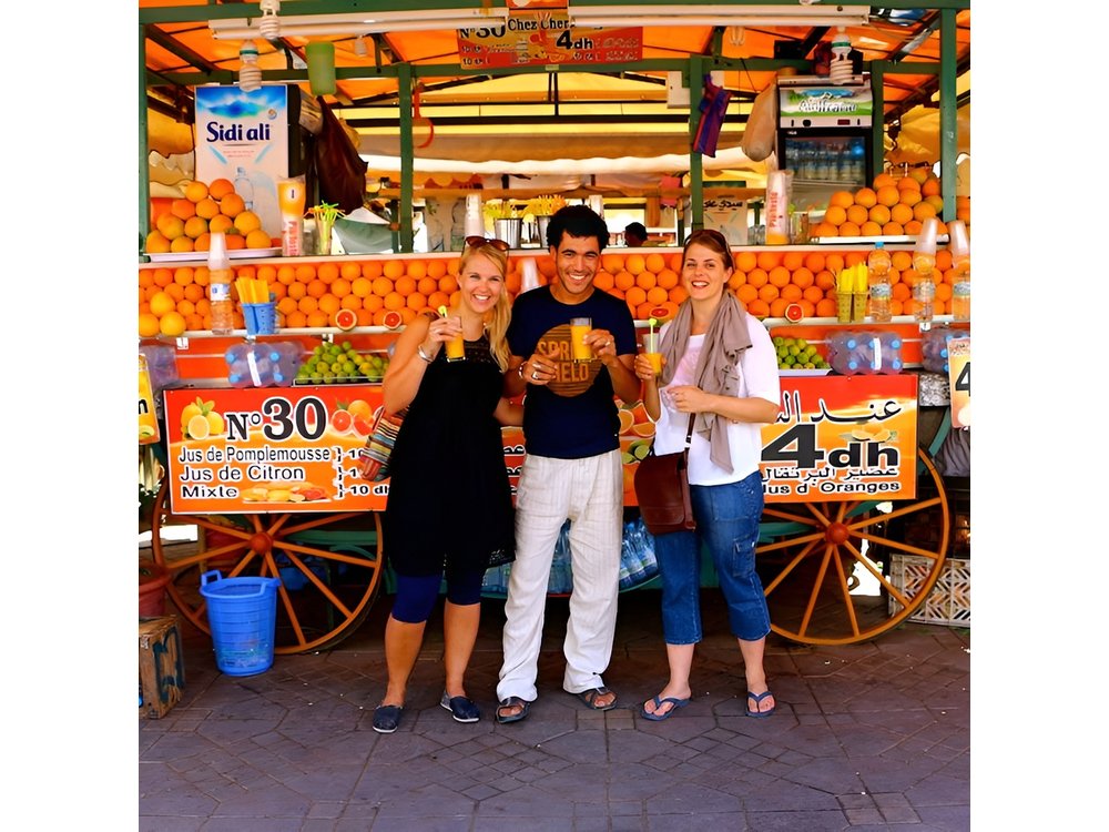 Marrakech Private Full-Day Walking Tour with Hotel Pickup and Drop-Off