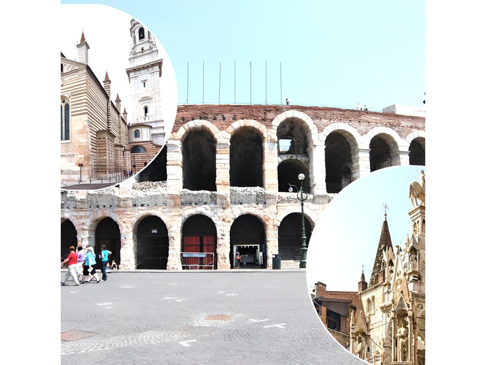 Verona Private City Tour including Arena and Funicular for Kids and Families