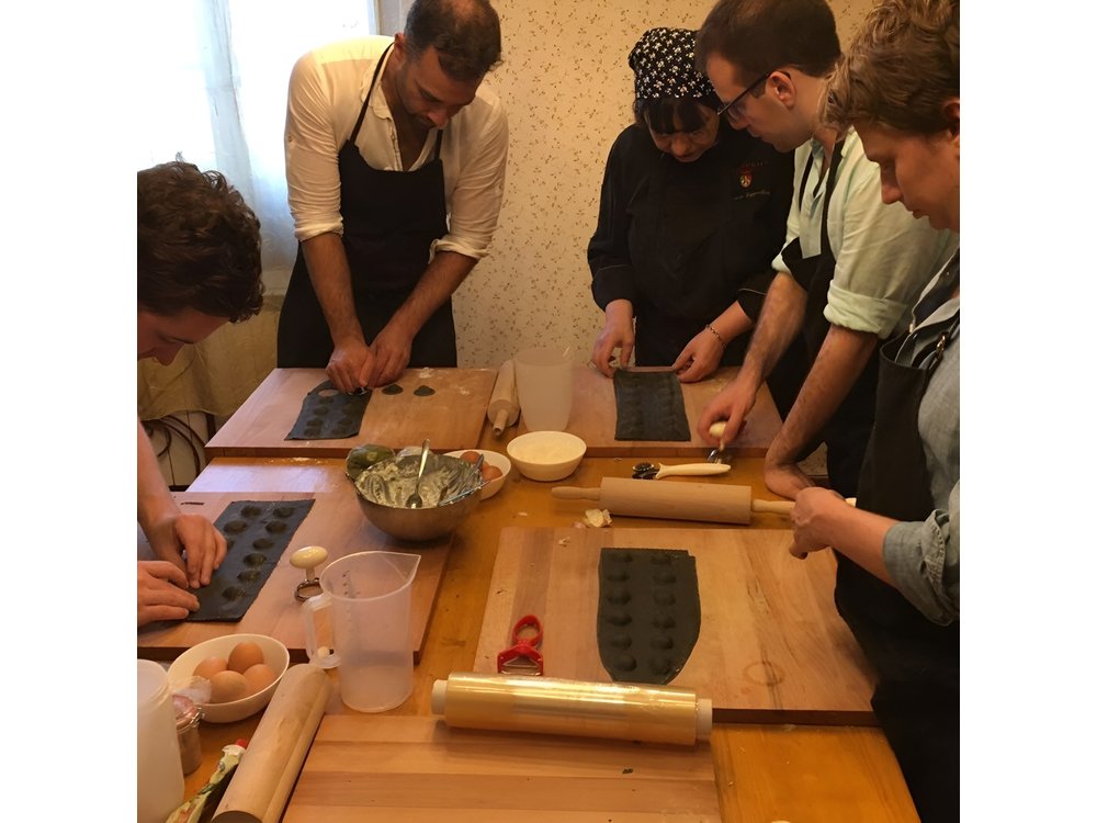 Florence Small-Group Pasta Class Seasonal Ingredients with Wine