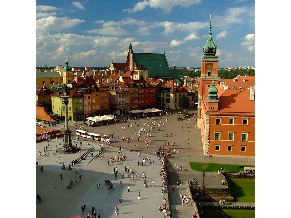 Warsaw Old Town with Royal Castle + Royal Route: SMALL GROUP /inc. Pick-up/
