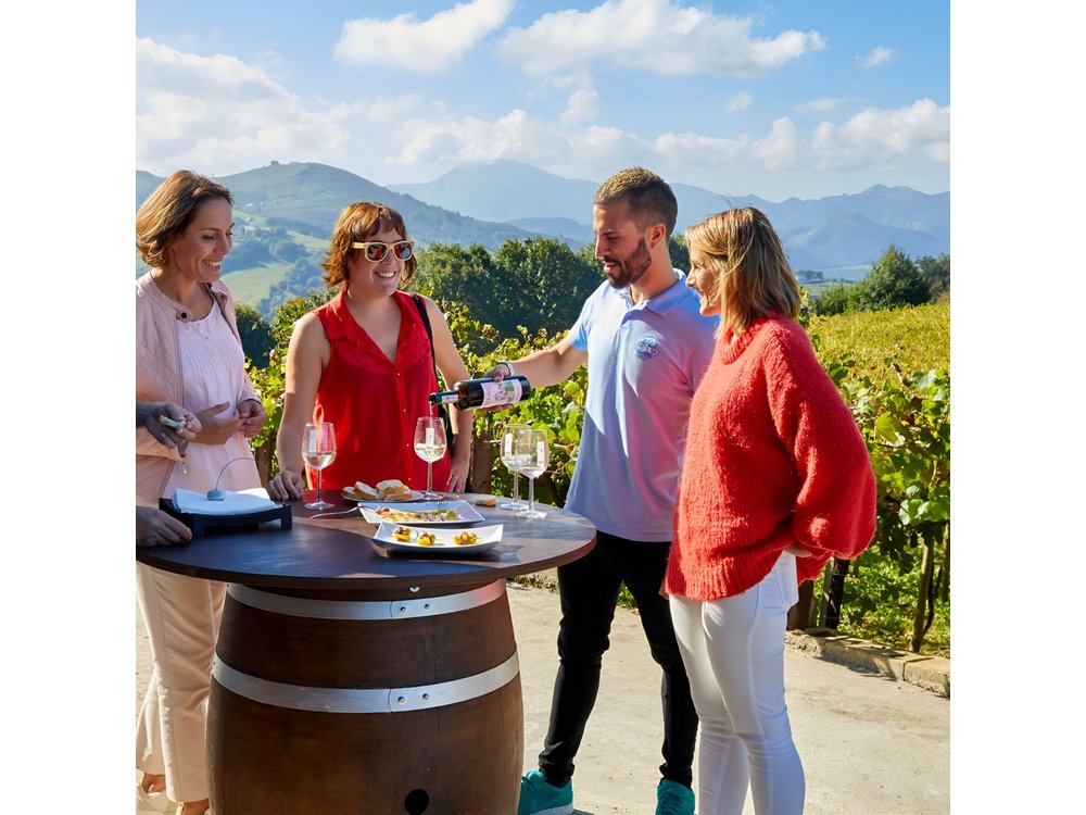 Getaria Txakoli wine tour from San Sebastian