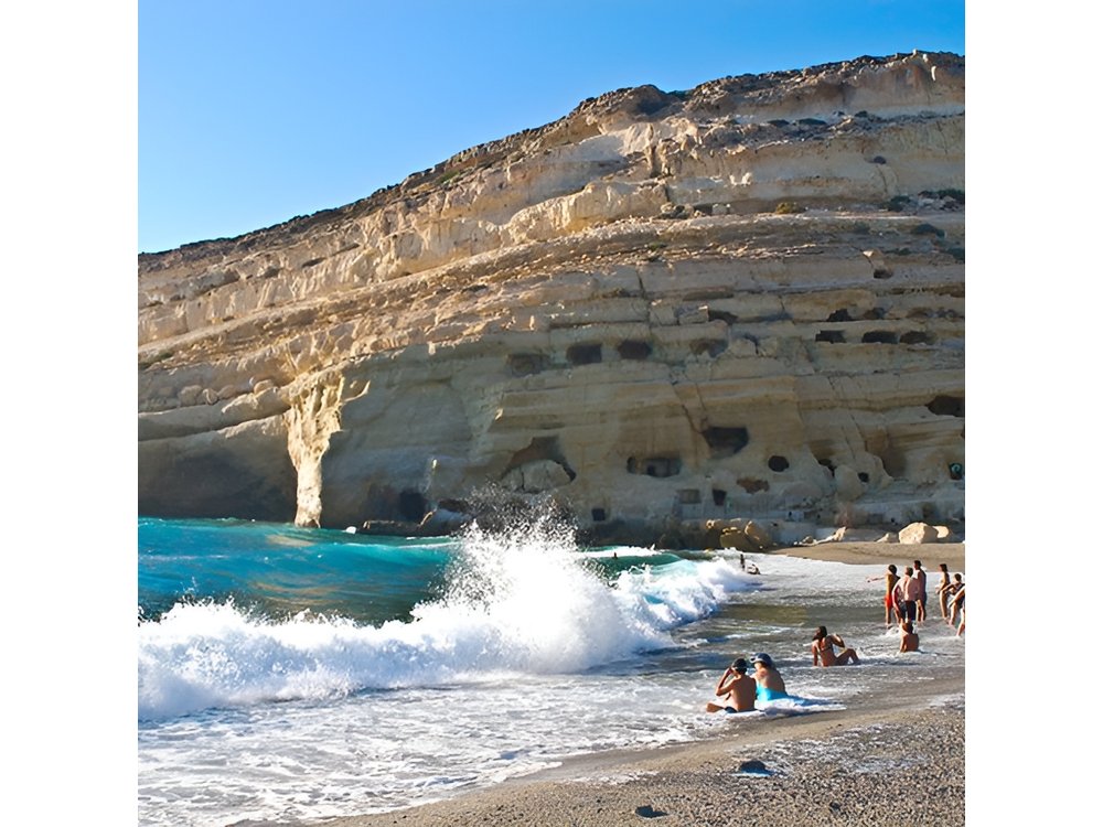 South Crete: Matala Beach & Ancient Gortyn