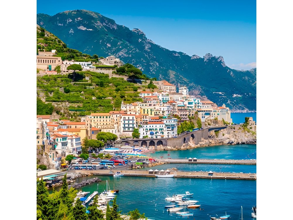 Grand Tour to Pompeii (with private guide) & the Amalfi Coast from Rome & back
