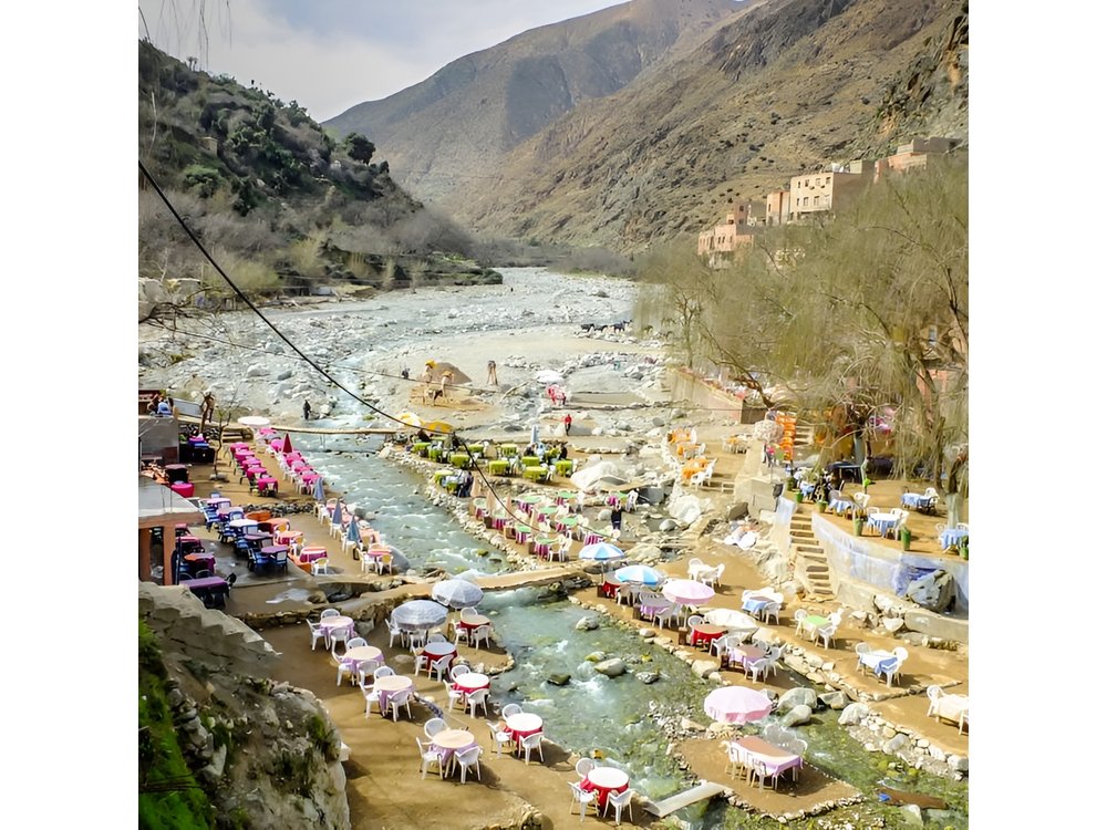 Marrakech day tour to Atlas Mountains & Ourika valley