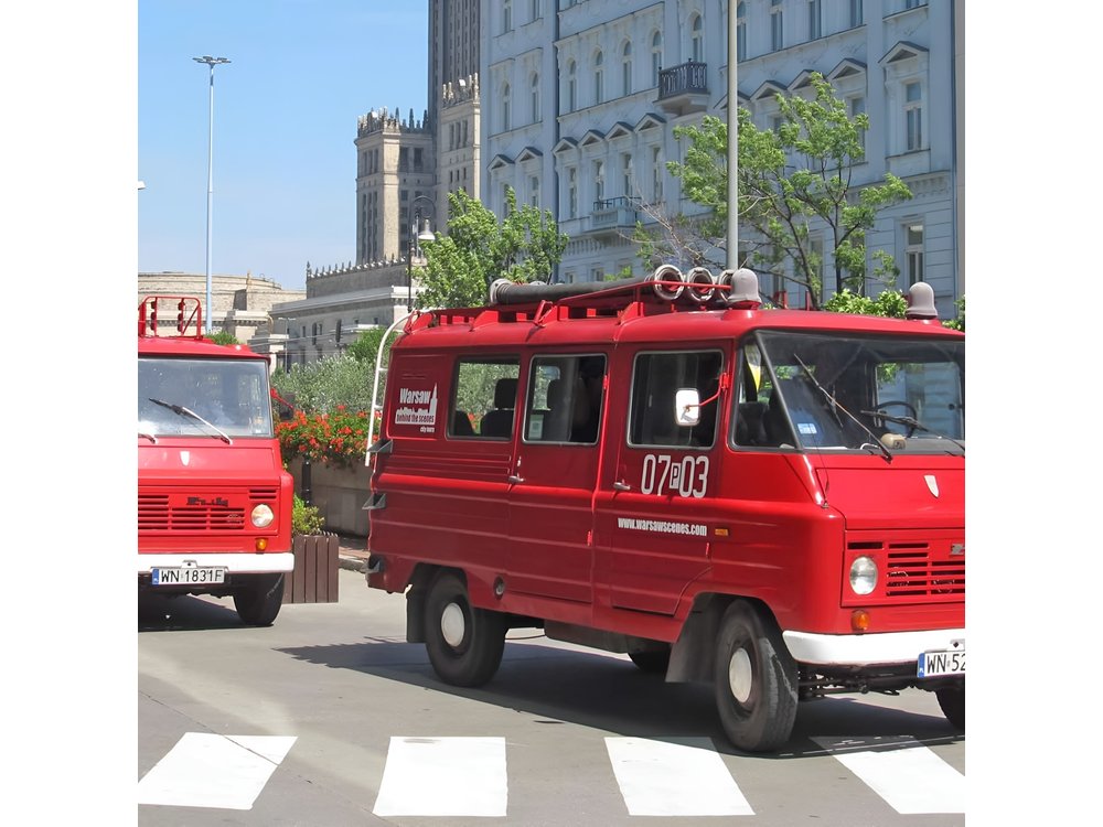 Warsaw Layover Tour (Chopin Airport) by retro minibus