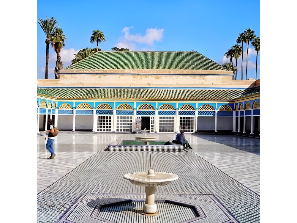 Marrakech City Tour, Bahia Palace, Badii Palace, Majorelle Garden
