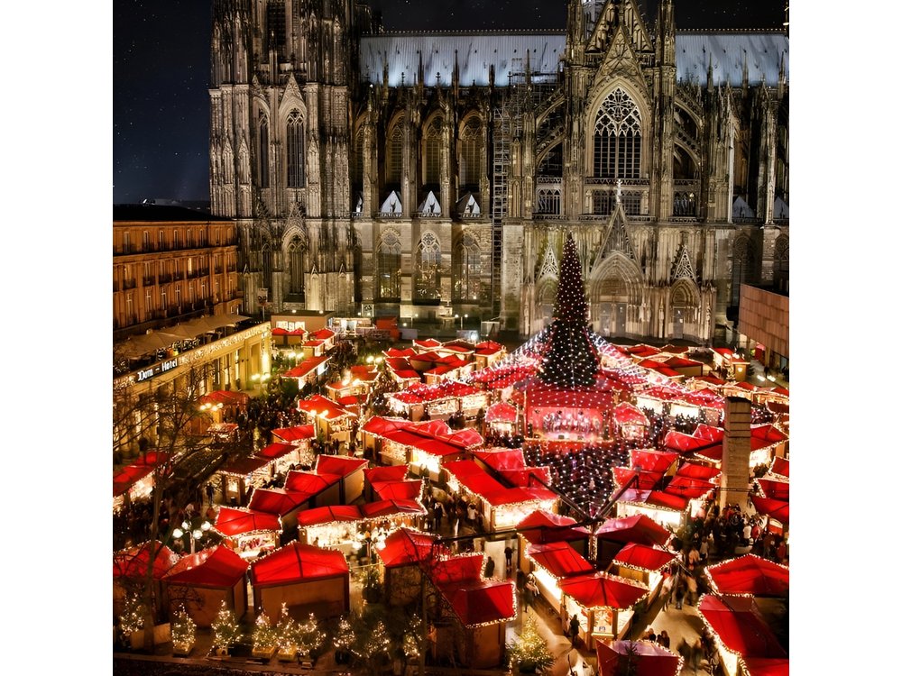 Cologne Christmas Lights guided bike tour
