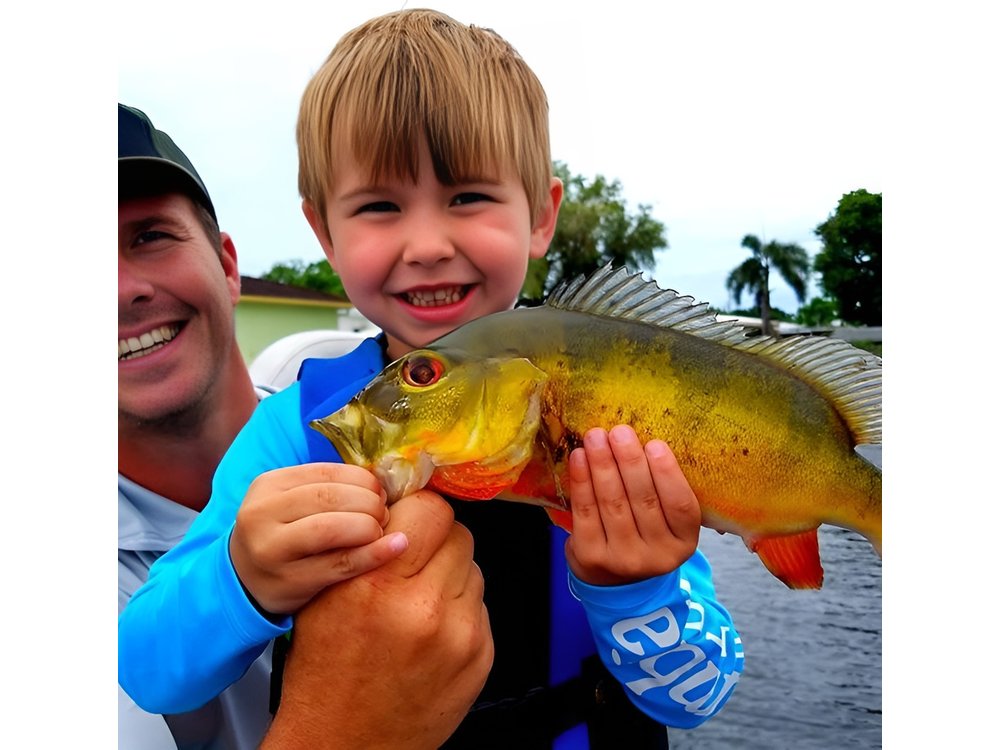 Private Lake Peacock Bass Fishing Charter Near Miami Florida