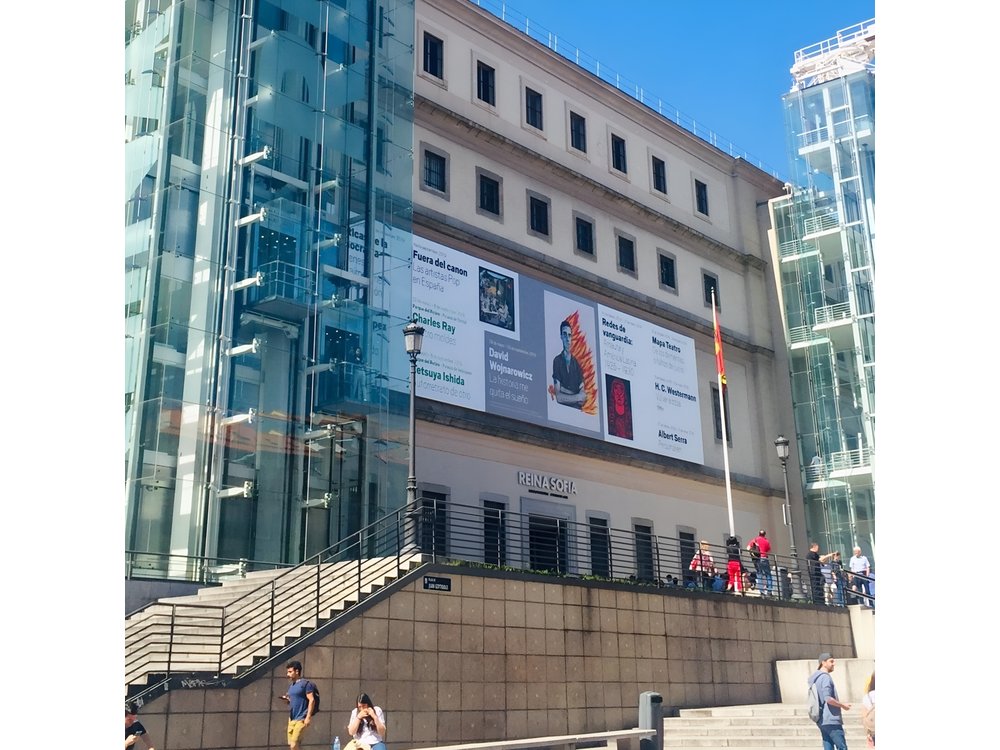 Guided tour of the Reina Sofia Museum in Madrid, entrance fees and pick up at the hotel.