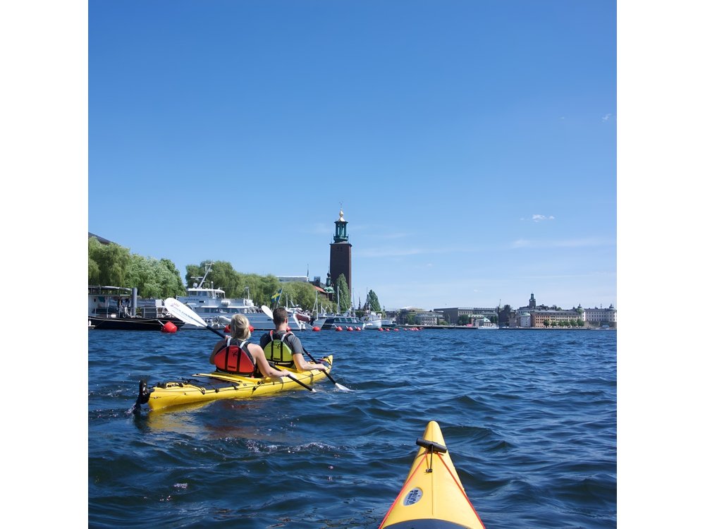 Stockholm City Evening Kayak Tour