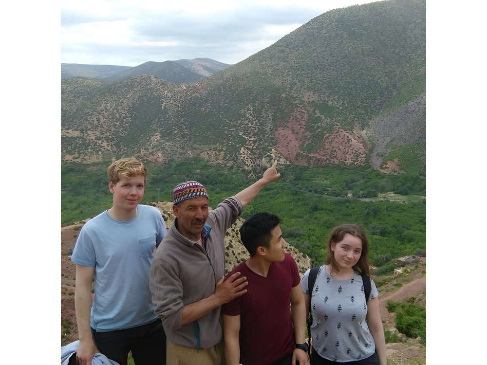 Day trip from Marrakech, Agafay desert and the Atlas Mountains with camel ride.