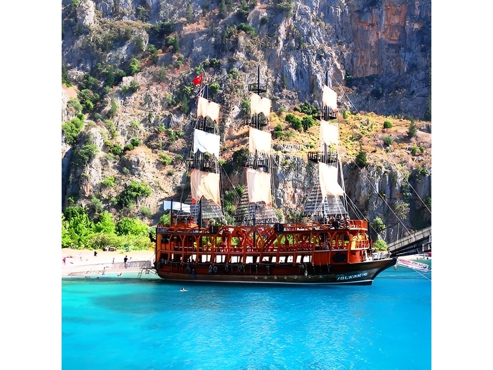Antalya kemer pirate boat tour