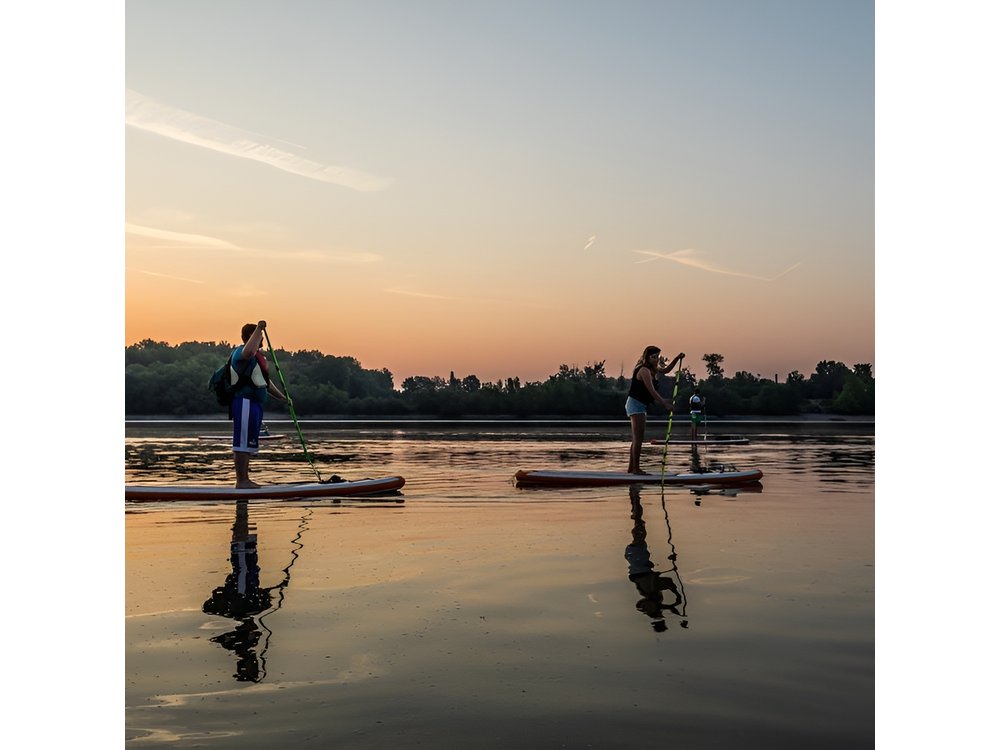 SUP Budapest: Sunset tour