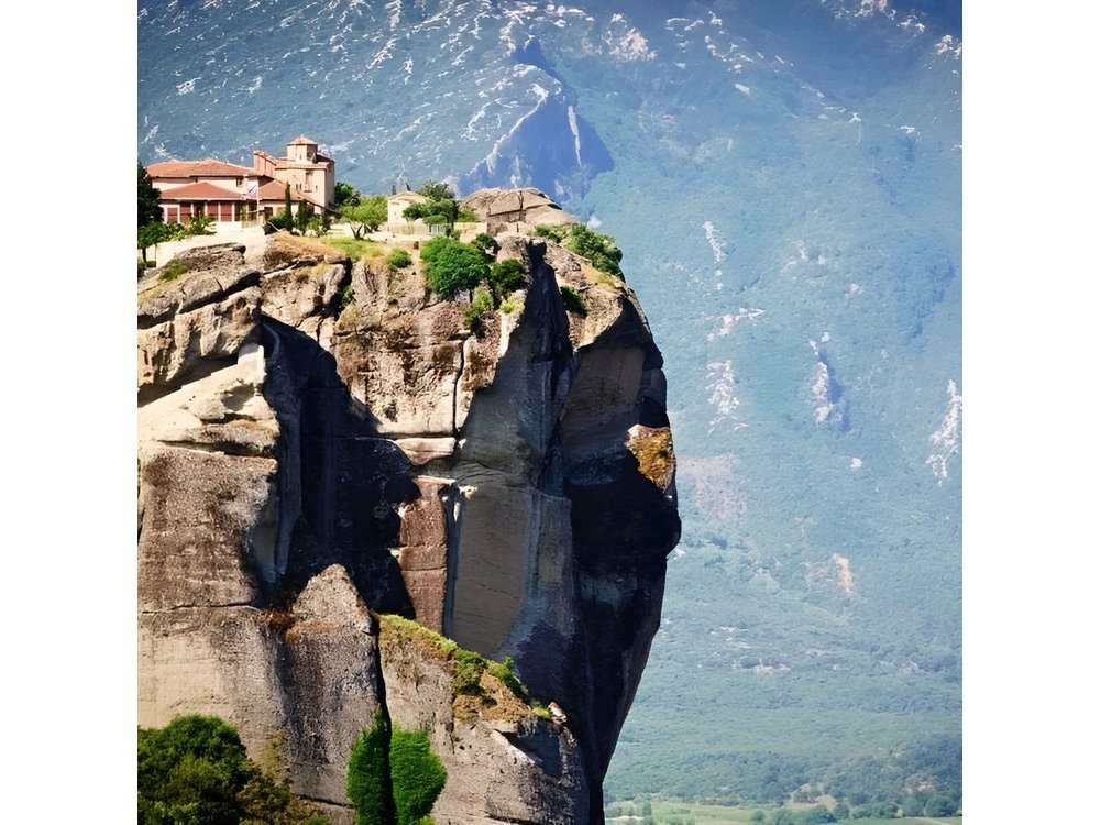 Private Athens to Meteora Clifftop Monasteries