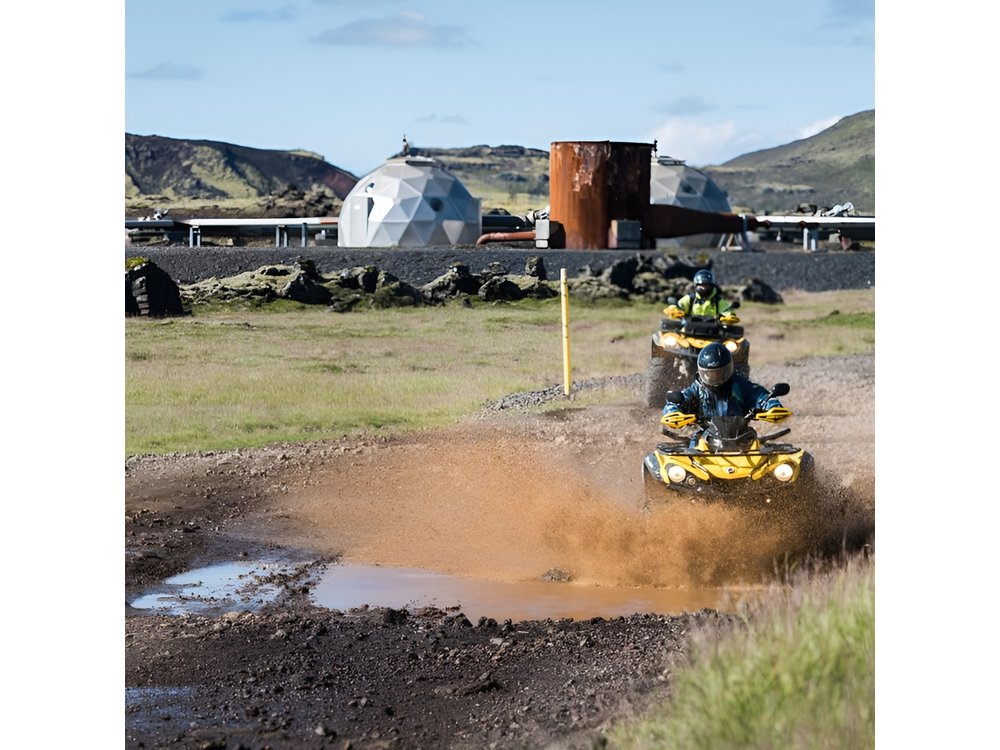 Volcanic Springs ATV Adventure from Reykjavik 3.5HR Off Road Tour