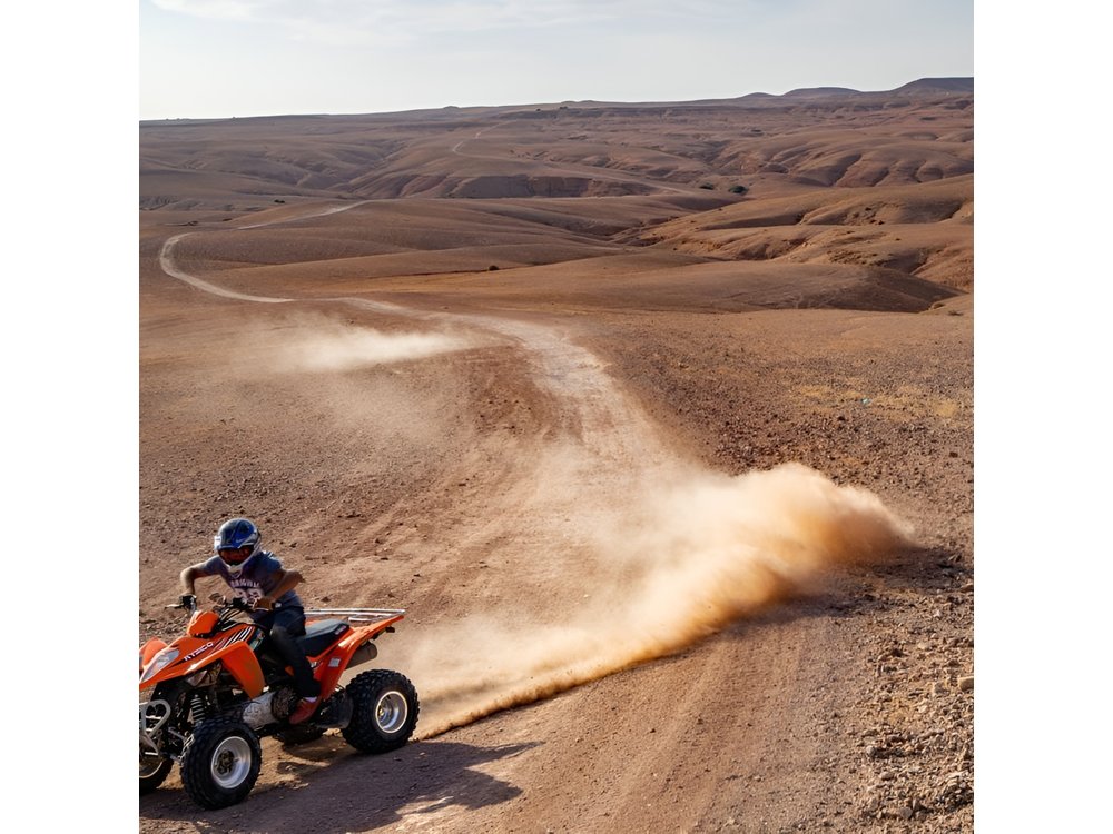 ATV Quad biking in Agafay desert Marrakech
