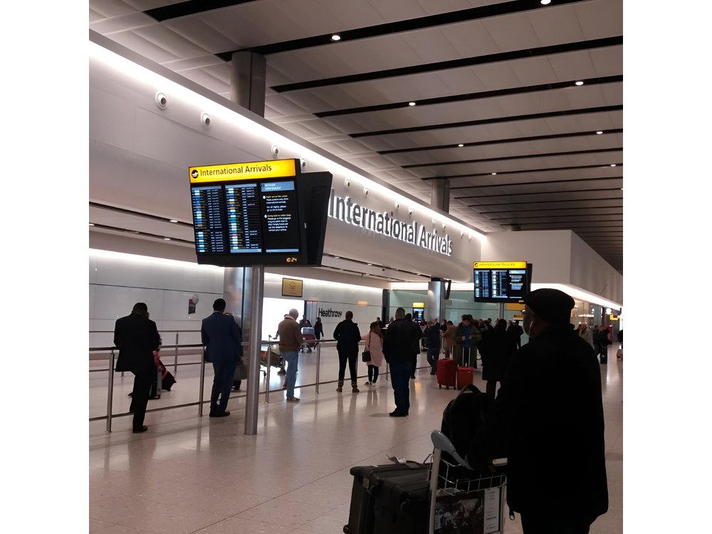 Gatwick Airport arrival to London Hotel/Accommodation