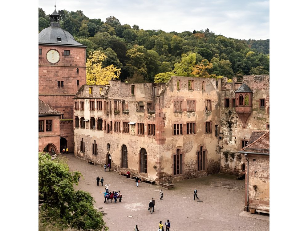 Heidelberg Castle and Old Town Tour from Frankfurt