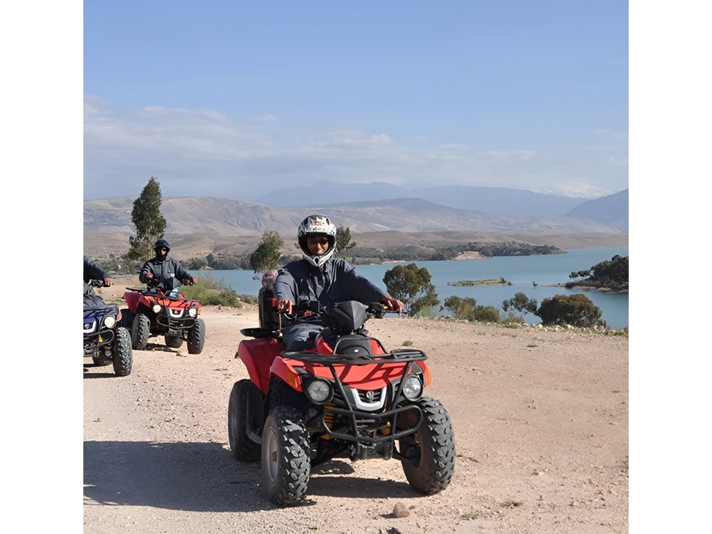Marrakech : Lake Quad Bike Experience in Lalla Takerkoust ( Barrage )