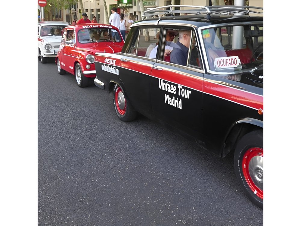 Vintage Tour Madrid Taxi 1500