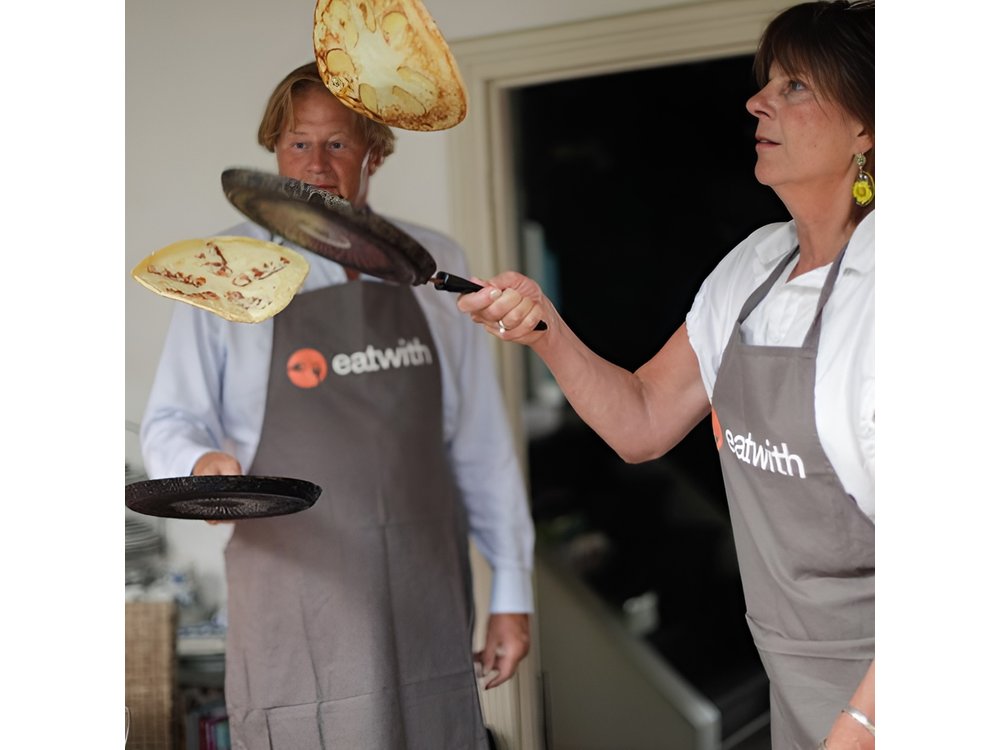 Learn to Make Dutch Pancakes in a Beautiful Amsterdam Canal House