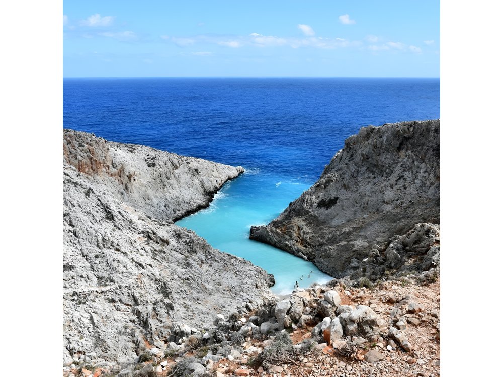 Private Boat Trip Chania Seitan (price per group-up to 9 people)