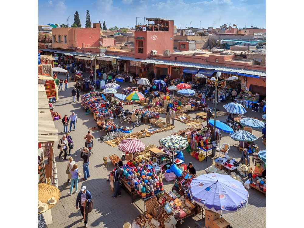 Day trip from Casablanca to Marrakech