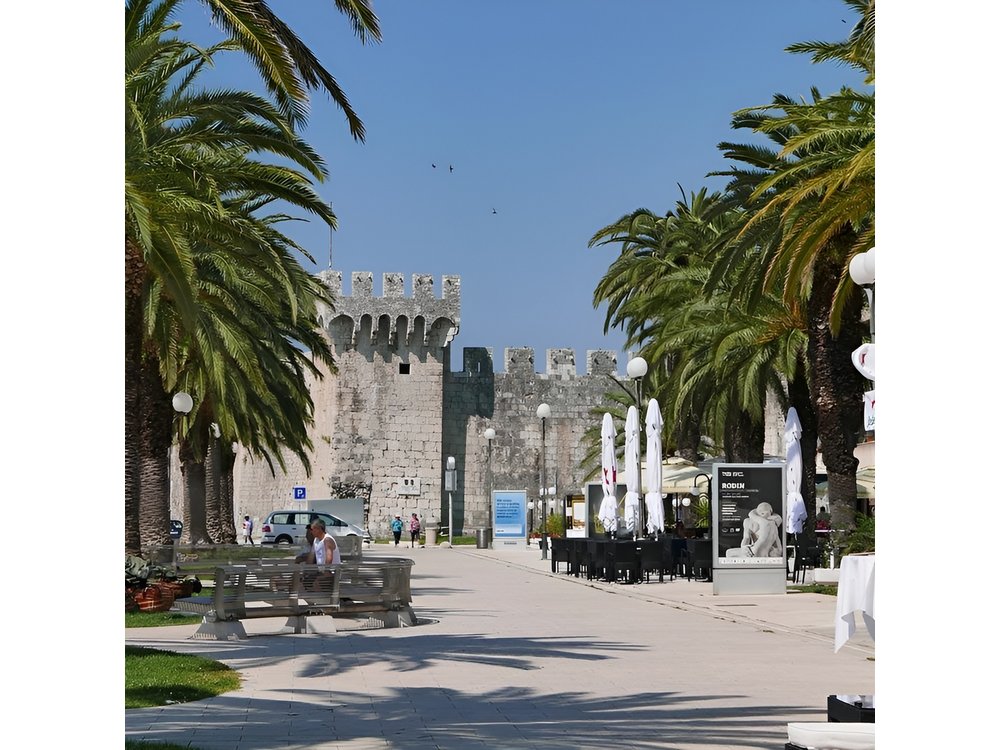 Trogir Old Town & Klis Fortress from Split