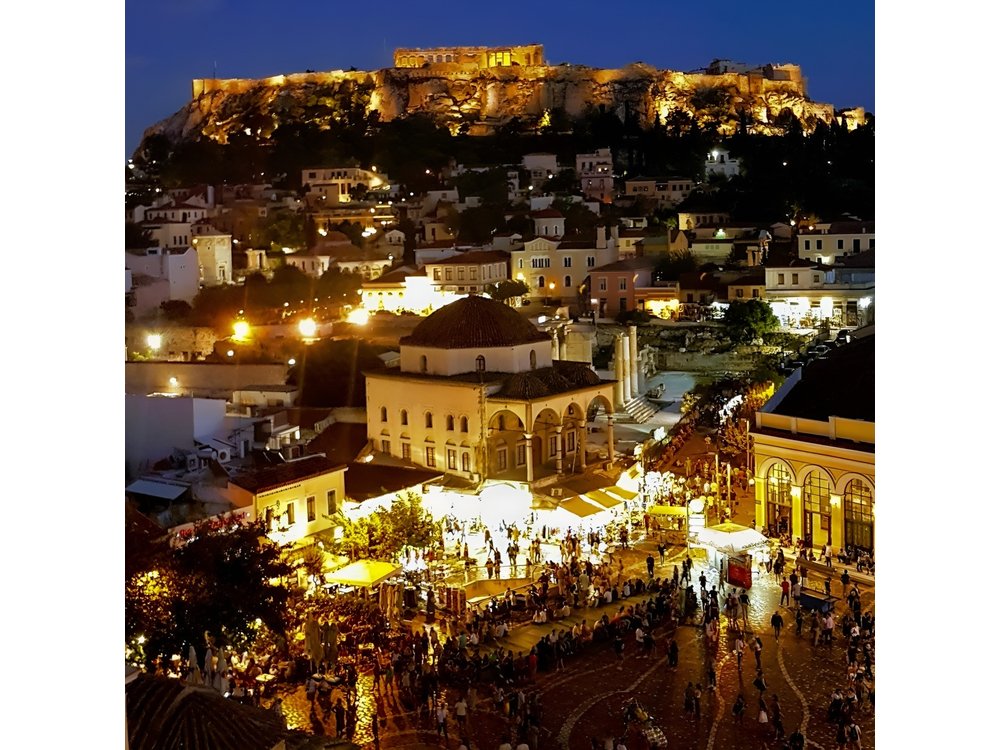 Private Athens Illuminated Sights Tour
