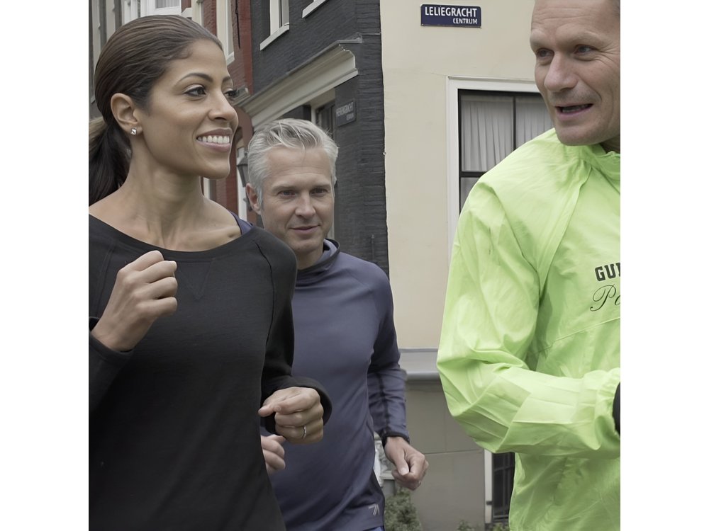 Amsterdam city center run tour